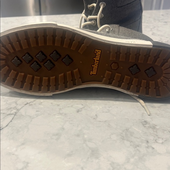 Timberland Charcoal High-Top Sneakers - Picture 2 of 2
